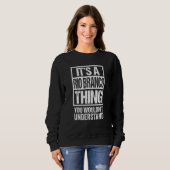 Sweatshirt Une chose de Rio Branco que vous ne comprendriez p (Devant entier)