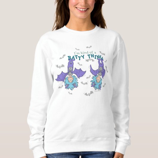 Sweatshirt Une chose Deux sortes de chose Batty (Devant)