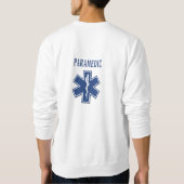 Sweatshirt Une étoile d'infirmier de la vie (Dos)