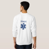 Sweatshirt Une étoile d'infirmier de la vie (Dos entier)