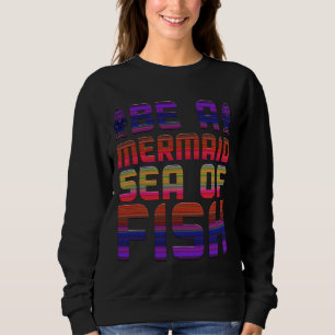 Sweatshirt Une Mer De Sirènes De Poissons