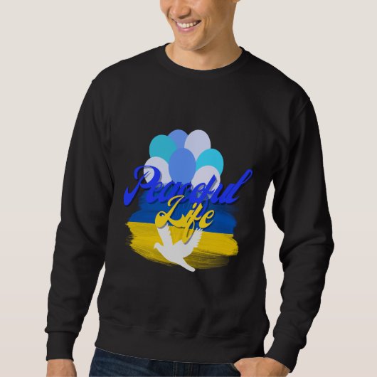 Sweatshirt Une vie paisible (Devant)