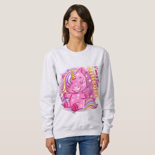 Sweatshirt Unicorn (Devant entier)