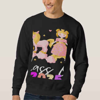 Sweatshirt Unicorn class of 2035 grow with me