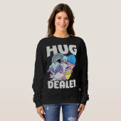 Sweatshirt Unicorn Funny Dealer (Devant entier)