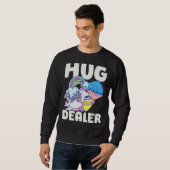 Sweatshirt Unicorn Funny Dealer (Devant entier)