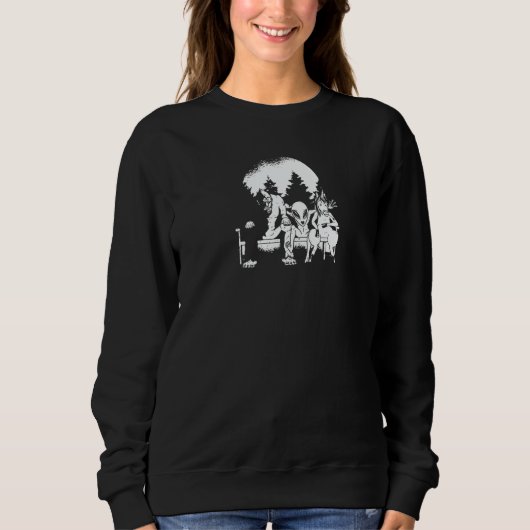 Sweatshirt Unicorn Mythical Creatures Pegasus (Devant)