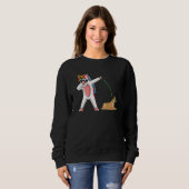 Sweatshirt Unicorn Walking Malinois Chien Maman Unicorn Mama (Devant entier)