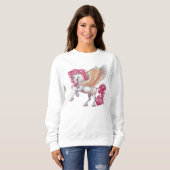 Sweatshirt Unicorne (Devant entier)