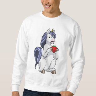 Sweatshirt Unicorne aux fruits de fraise