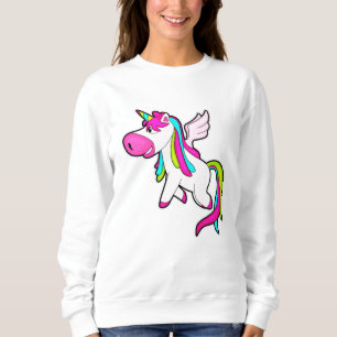 Sweatshirt Unicorne avec ailes