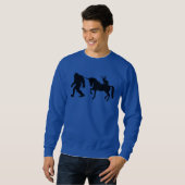 Sweatshirt Unicorne, Bigfoot et Jackalope (Devant entier)