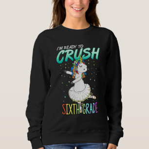 Sweatshirt Unicorne de 6e année Ballerina Ballet Dancer Crush