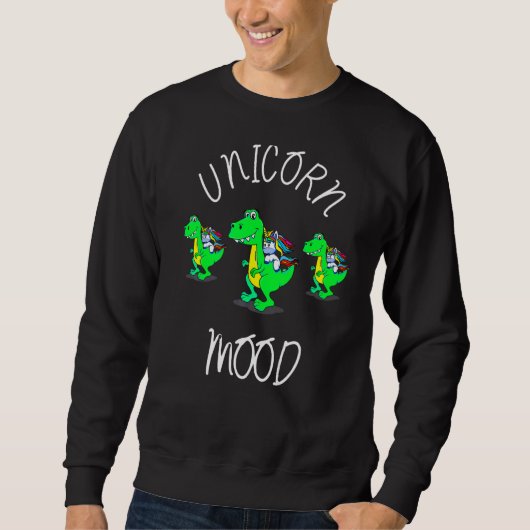 Sweatshirt Unicorne Humeur 2 (Devant)