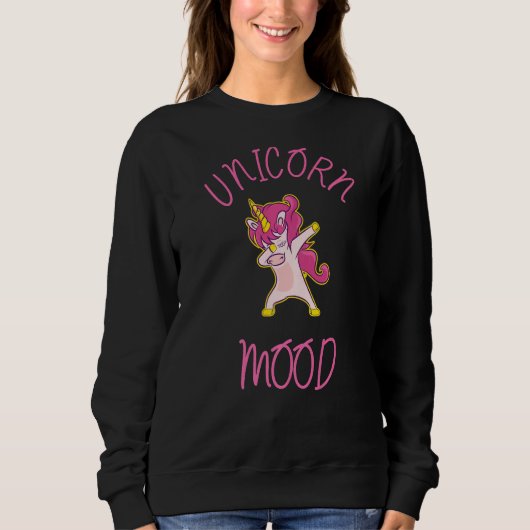 Sweatshirt Unicorne Humeur 7 (Devant)