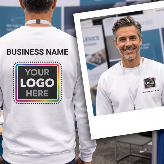 Sweatshirt Uniforme Marqué - Ajoutez le Logo et le Nom de Vot