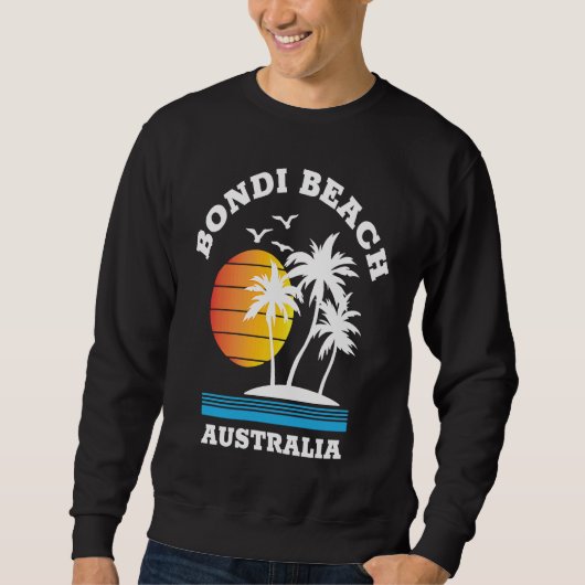 Sweatshirt Unique Bondi Beach Australia Souvenir (Devant)