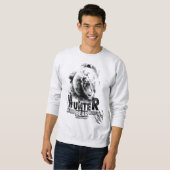 Sweatshirt Uniquement pour les vrais chasseurs T-shirt (Devant entier)