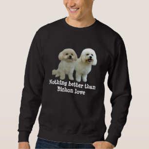 Sweatshirt unisexe d'amis de Bichon
