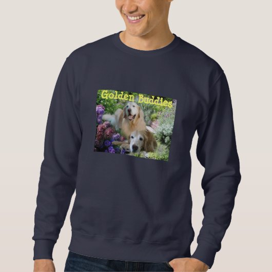 Sweatshirt unisexe d'amis d'or (Devant)