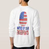 Sweatshirt United by Our FingerPrints (Dos)