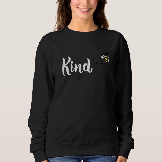 Sweatshirt Unity Day kind Orange Anti Bullying Funny Bee Prem (Devant)