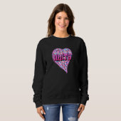 Sweatshirt Unity Heart Graphic Design for Valentine's Day Lov (Devant entier)