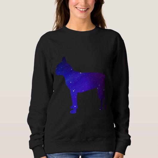 Sweatshirt Univers de Boston Terrier (Devant)