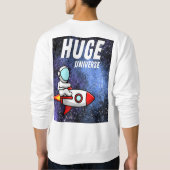 Sweatshirt univers immense (Dos)