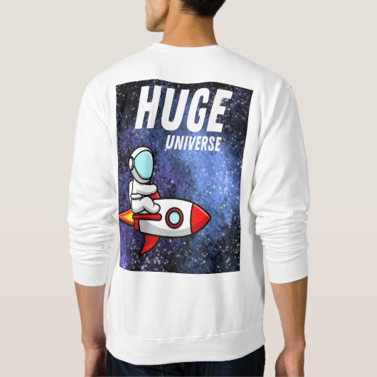 Sweatshirt univers immense (Dos)