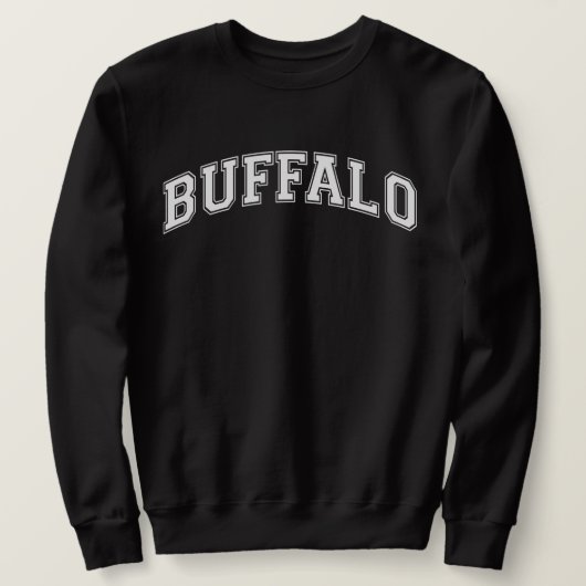 Sweatshirt Université BUFFALO Sweater America College (Design devant)
