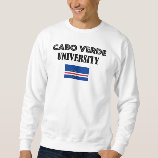 Sweatshirt Université Cabo Verde (Devant)