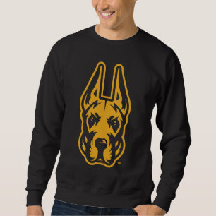 Sweatshirt Université d'Albany Chef de la mascotte Great Dane