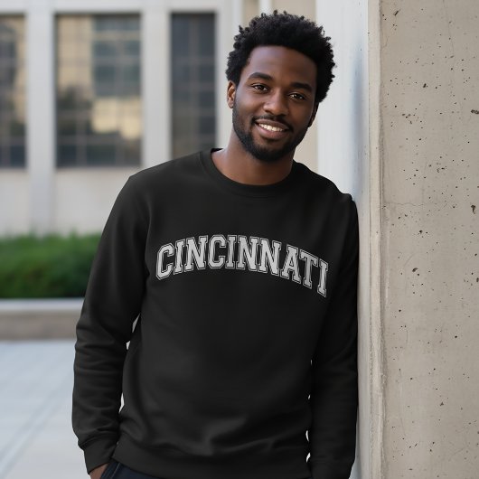 Sweatshirt Université de CINCINNATI de style américain Collèg