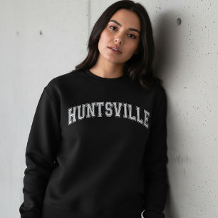 Sweatshirt Université de HUNTSVILLE de style américain Colleg