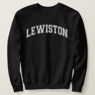 Sweatshirt Université de LEWISTON Sweater America College