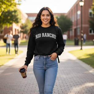 Sweatshirt Université de RIO RANCHO de style américain Colleg