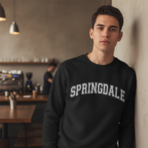 Sweatshirt Université de SPRINGDALE à l'américaine College