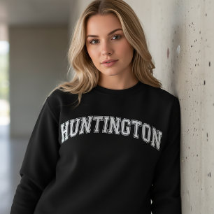 Sweatshirt Université de style HUNTINGTON College américain