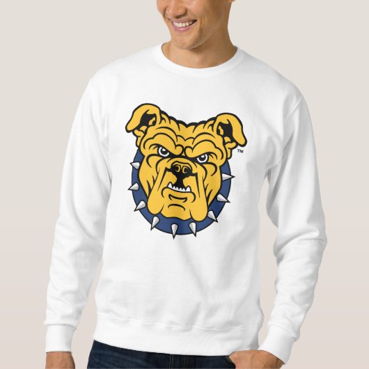 Sweatshirt Université d'État NCA&T | Tête de Bulldog (Devant)