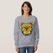 Sweatshirt Université d'État NCA&T | Tête de Bulldog (Devant entier)