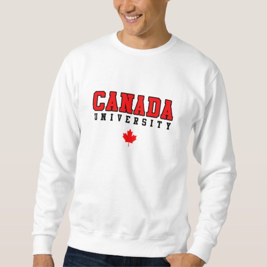 Sweatshirt Université du Canada (Devant)