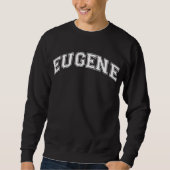 Sweatshirt Université EUGENE Sweater America College (Devant)