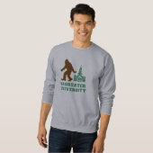 Sweatshirt Université Sasquatch (Devant entier)