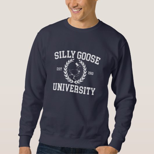 Sweatshirt Université Silly Goose (Devant)