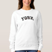 Sweatshirt Université York  (Devant)