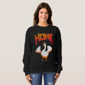 Sweatshirt Untitled  Goose Game Meme Honk (Devant entier)