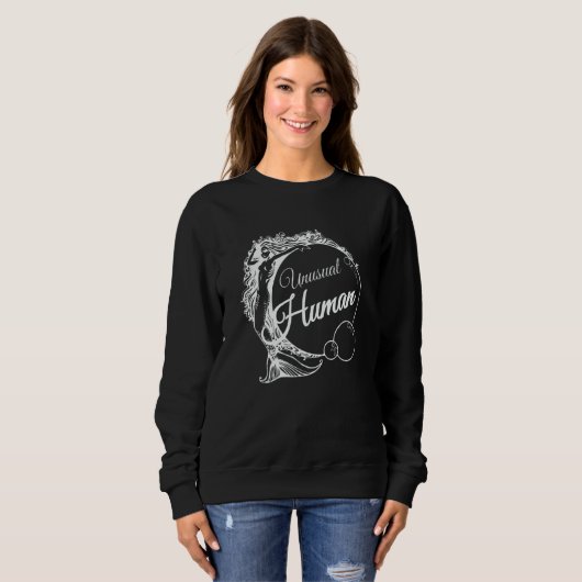 Sweatshirt Unusual Human Awkward Different Diverse Personalit (Devant entier)