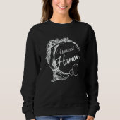 Sweatshirt Unusual Human Awkward Different Diverse Personalit (Devant)