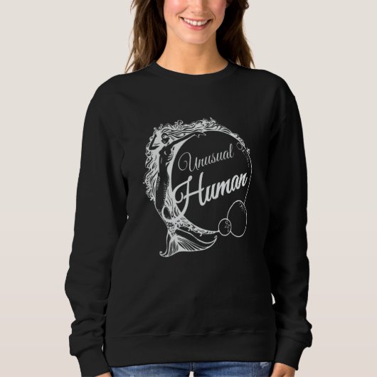 Sweatshirt Unusual Human Awkward Different Diverse Personalit (Devant)